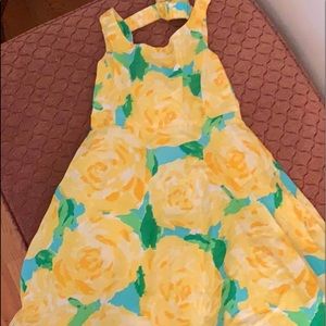Lilly Pulitzer size 6 yellow first impressions